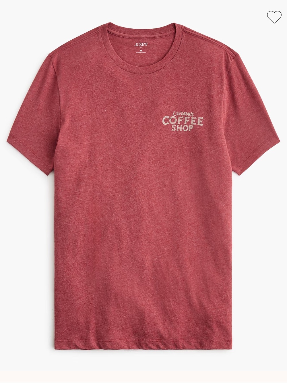 J crew Corner coffee shop graphic tee